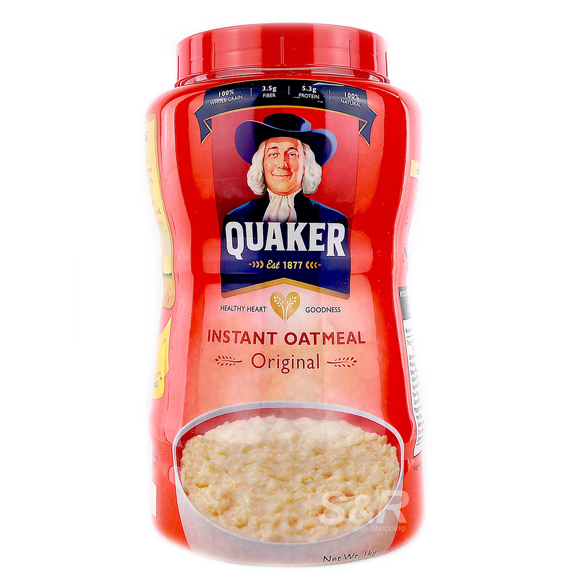 Quaker Instant Oatmeal Original 1kg Quaker Instant Oatmeal Original 1kg